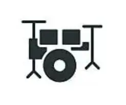 Clases de música worship icono bateria GWA